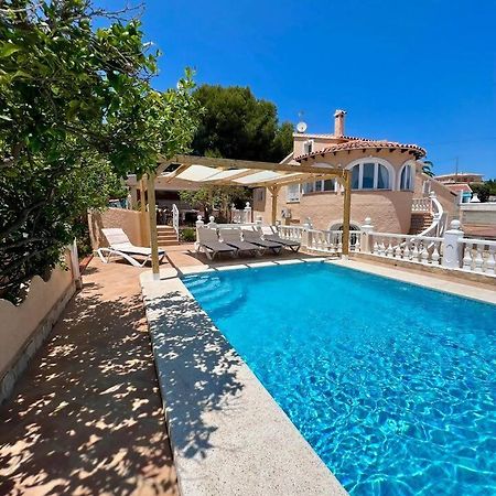 Relaxdiversion En Villa Piscina Bbq Y Cocina Ext Кальпе Экстерьер фото